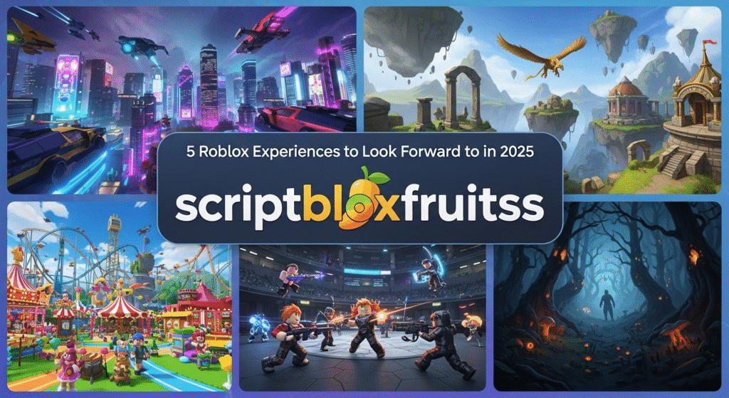 Jogador a interagir com um NPC com inteligência artificial avançada num futuro jogo do Roblox.