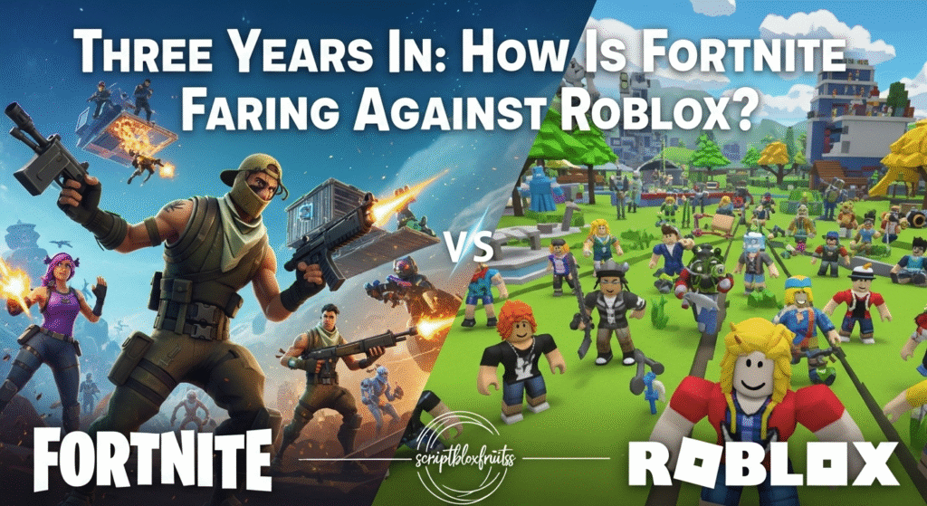 As ferramentas de criação Roblox Studio e Unreal Editor for Fortnite (UEFN) em comparação.