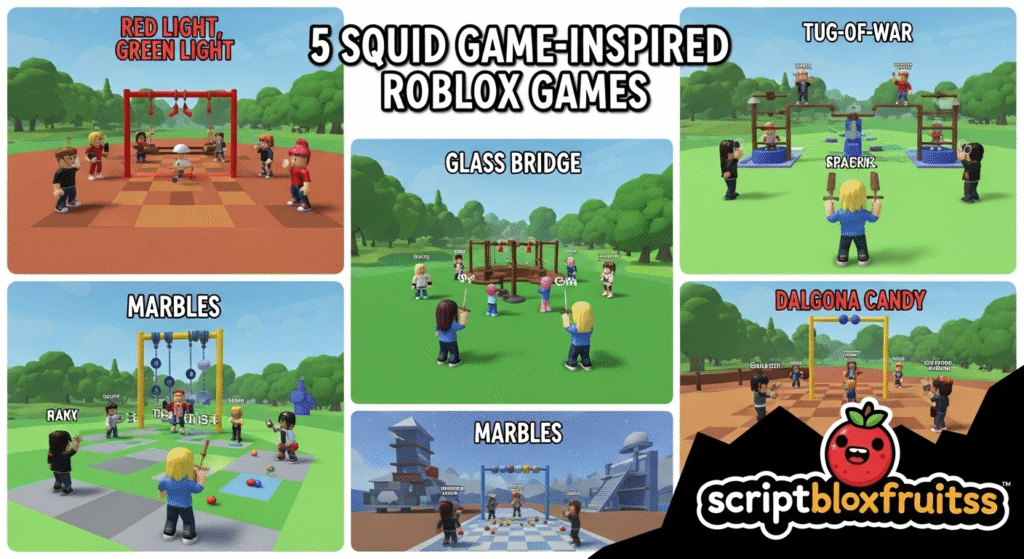 Jogador a atravessar a perigosa ponte de vidro num jogo do Roblox.