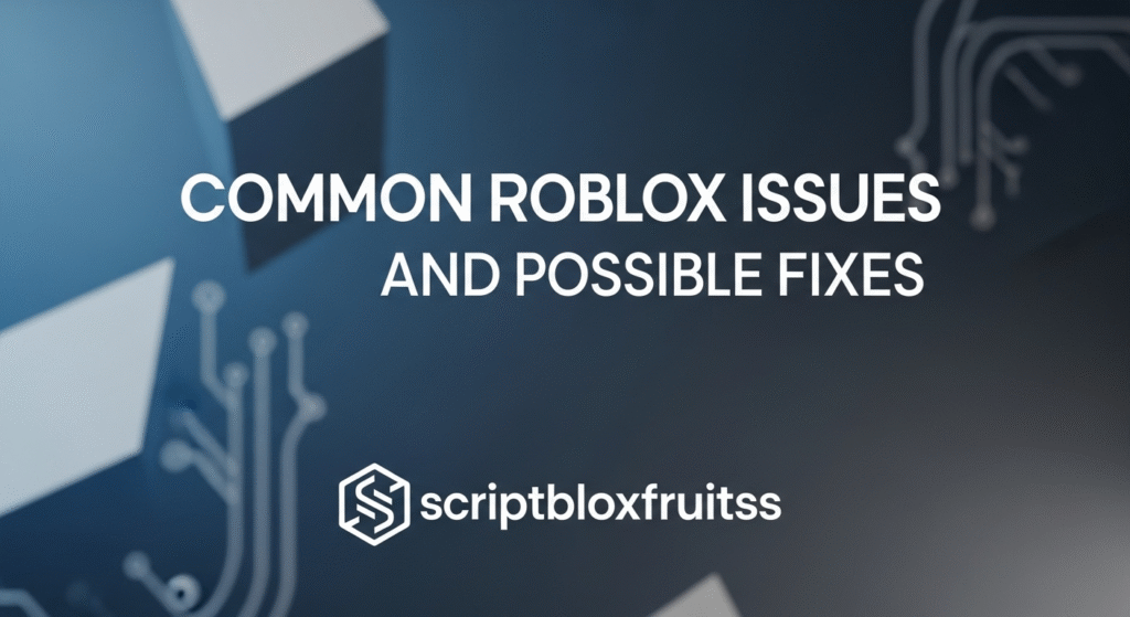 Jogo do Roblox a funcionar perfeitamente num computador após a correção de erros.