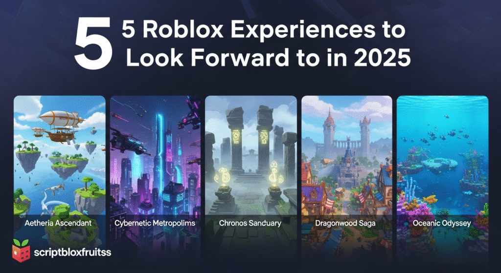 Avatar do Roblox num ambiente de jogo hiper-realista, mostrando a evolução gráfica em 2025.