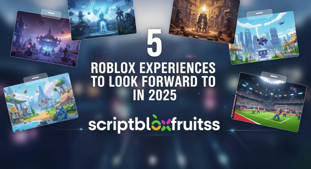 Jogador a interagir com um NPC com inteligência artificial avançada num futuro jogo do Roblox.