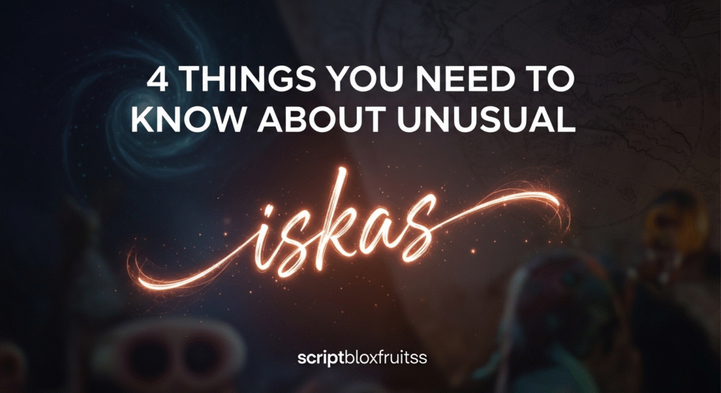 Avatar a resolver um puzzle enquanto é observado por uma entidade no jogo Unusual.