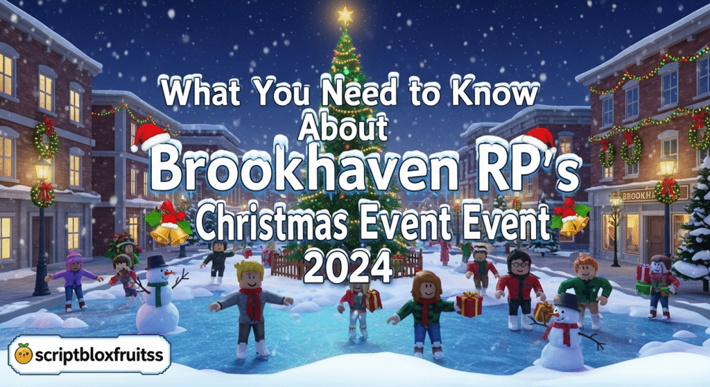 Jogador a descobrir uma sala secreta com presentes no evento de Natal de Brookhaven.