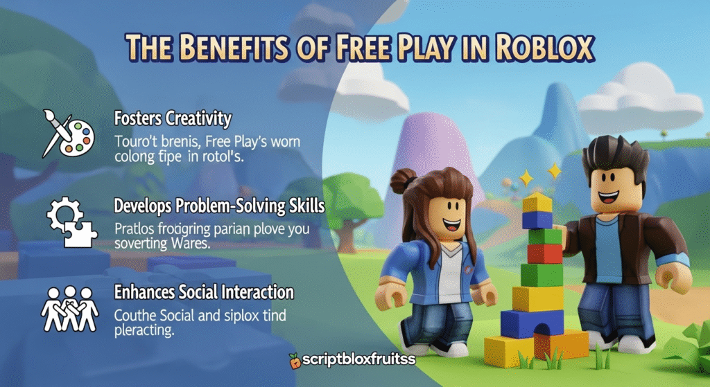 Avatar a construir uma ponte improvisada para resolver um desafio num jogo do Roblox.