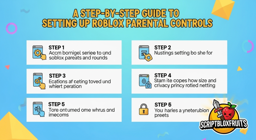 A configurar um PIN parental para bloquear as configurações de segurança do Roblox.